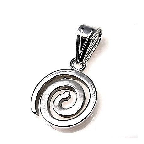 Colgante espiral de Plata